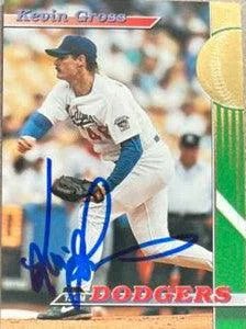 Kevin Gross Signed 1993 Stadium Club Baseball Card - Los Angeles Dodgers