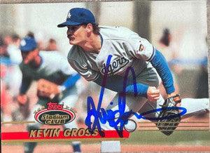 Kevin Gross Signed 1993 Stadium Club Baseball Card - Los Angeles Dodgers - PastPros