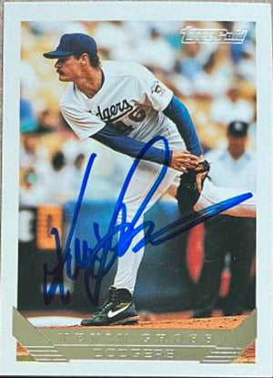 Kevin Gross Signed 1993 Topps Gold Baseball Card - Los Angeles Dodgers - PastPros
