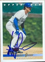 Kevin Gross Signed 1993 Upper Deck Baseball Card - Los Angeles Dodgers