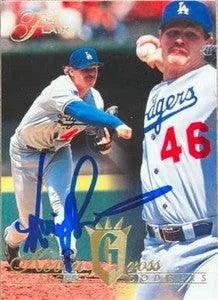 Kevin Gross Signed 1994 Flair Baseball Card - Los Angeles Dodgers