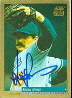 Kevin Gross Signed 1994 Score Gold Rush Baseball Card - Los Angeles Dodgers - PastPros