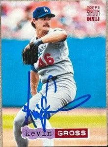 Kevin Gross Signed 1994 Stadium Club Baseball Card - Los Angeles Dodgers