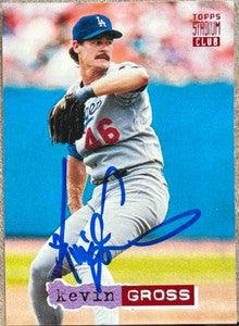 Kevin Gross Signed 1994 Stadium Club Baseball Card - Los Angeles Dodgers - PastPros