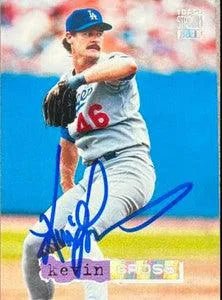 Kevin Gross Signed 1994 Stadium Club Golden Rainbow Baseball Card - Los Angeles Dodgers