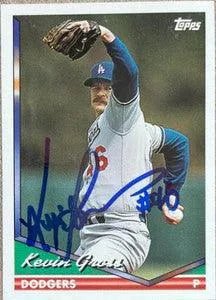 Kevin Gross Signed 1994 Topps Baseball Card - Los Angeles Dodgers