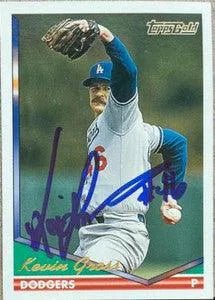 Kevin Gross Signed 1994 Topps Gold Baseball Card - Los Angeles Dodgers