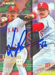 Kevin Gross Signed 1995 Fleer Update Baseball Card - Texas Rangers