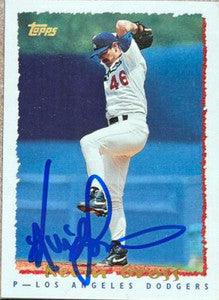 Kevin Gross Signed 1995 Topps Baseball Card - Los Angeles Dodgers - PastPros