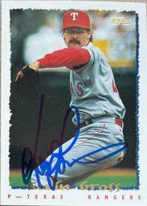 Kevin Gross Signed 1995 Topps Traded Baseball Card - Texas Rangers - PastPros