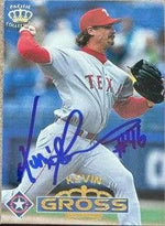 Kevin Gross Signed 1996 Pacific Baseball Card - Texas Rangers