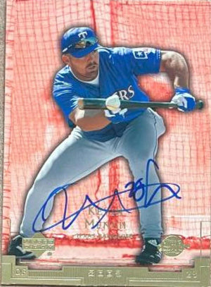 Kevin Mench Signed 2003 Upper Deck Sweet Spot Baseball Card - Texas Rangers