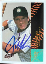 Kevin Millar Signed 1994-95 Fleer Excel Baseball Card #197