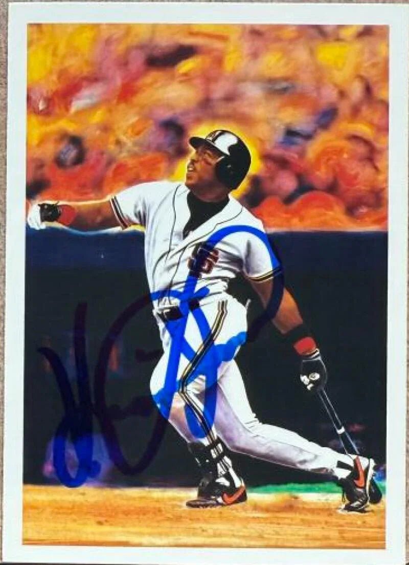 Kevin Mitchell Signed 1989 Score Scoremasters Baseball Card - San Francisco Giants #12