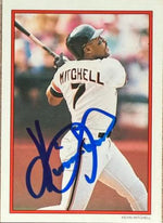 Kevin Mitchell Signed 1990 Topps All-Star Set Glossy Send-Ins Baseball Card - San Francisco Giants #21