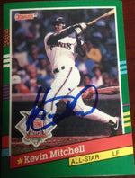 Kevin Mitchell Signed 1991 Donruss Baseball Card - San Francisco Giants #438