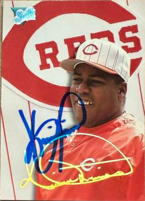 Kevin Mitchell Signed 1993 Studio Baseball Card - Cincinnati Reds #162