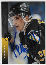 Kevin Stevens Signed 1994-95 Upper Deck Hockey Card - Pittsburgh Penguins