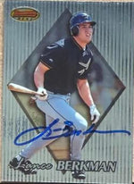 Lance Berkman Signed 1999 Bowman's Best Baseball Card - Houston Astros #140