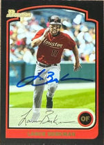 Lance Berkman Signed 2003 Bowman Baseball Card - Houston Astros #11