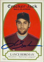 Lance Berkman Signed 2005 Topps Cracker Jack Baseball Card - Houston Astros #47