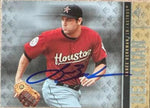 Lance Berkman Signed 2007 SP Rookie Edition Baseball Card - Houston Astros #20
