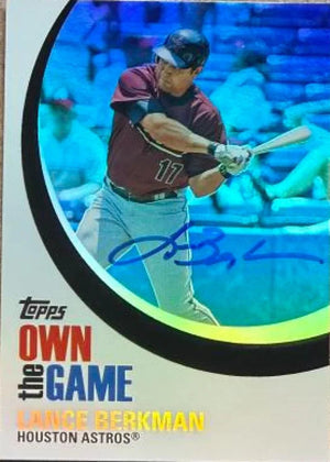 Lance Berkman Signed 2007 Topps - Own the Game Baseball Card - Houston Astros #OTG14