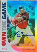 Lance Berkman Signed 2008 Topps - Own the Game Baseball Card - Houston Astros #OTG9