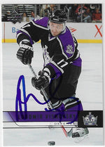Lubomir Visnovsky Signed 2006-07 Upper Deck Hockey Card - Los Angeles Kings