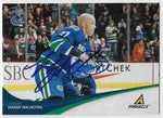 Manny Malhotra Signed 2010 - 11 Pinnacle Hockey Card - Vancouver Canucks - PastPros
