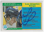 Marcel Dionne Signed 1982-83 O-Pee-Chee Leaders Hockey Card - Los Angeles Kings #149