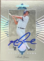 Mark Grace Signed 1994 Leaf Limited Baseball Card - Chicago Cubs