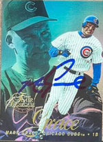 Mark Grace Signed 1997 Flair Showcase Baseball Card - Chicago Cubs #172