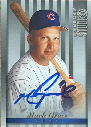 Mark Grace Signed 1997 Studio Baseball Card - Chicago Cubs #97