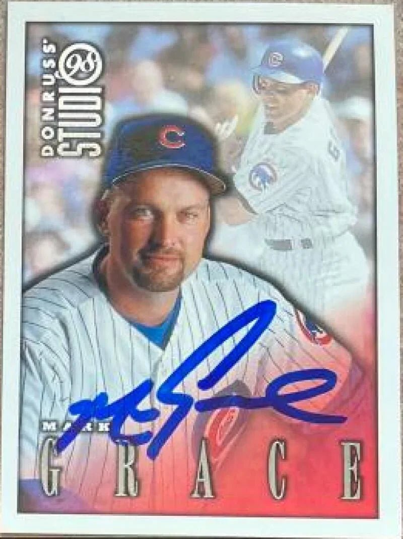 Mark Grace Signed 1998 Studio Baseball Card - Chicago Cubs #40