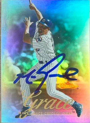 Mark Grace Signed 2000 Fleer Showcase Baseball Card - Chicago Cubs #89