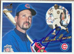 Mark Grace Signed 2000 Pacific Aurora Baseball Card - Chicago Cubs #25