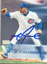 Mark Grace Signed 2000 SkyBox Baseball Card - Chicago Cubs #190