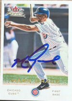 Mark Grace Signed 2001 Fleer Focus Baseball Card - Chicago Cubs #157