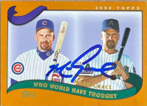 Mark Grace Signed 2002 Topps Traded & Rookies Baseball Card - Arizona Diamondbacks #T272