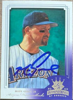 Mark Grace Signed 2003 Donruss Diamond Kings Baseball Card - Arizona Diamondbacks #77