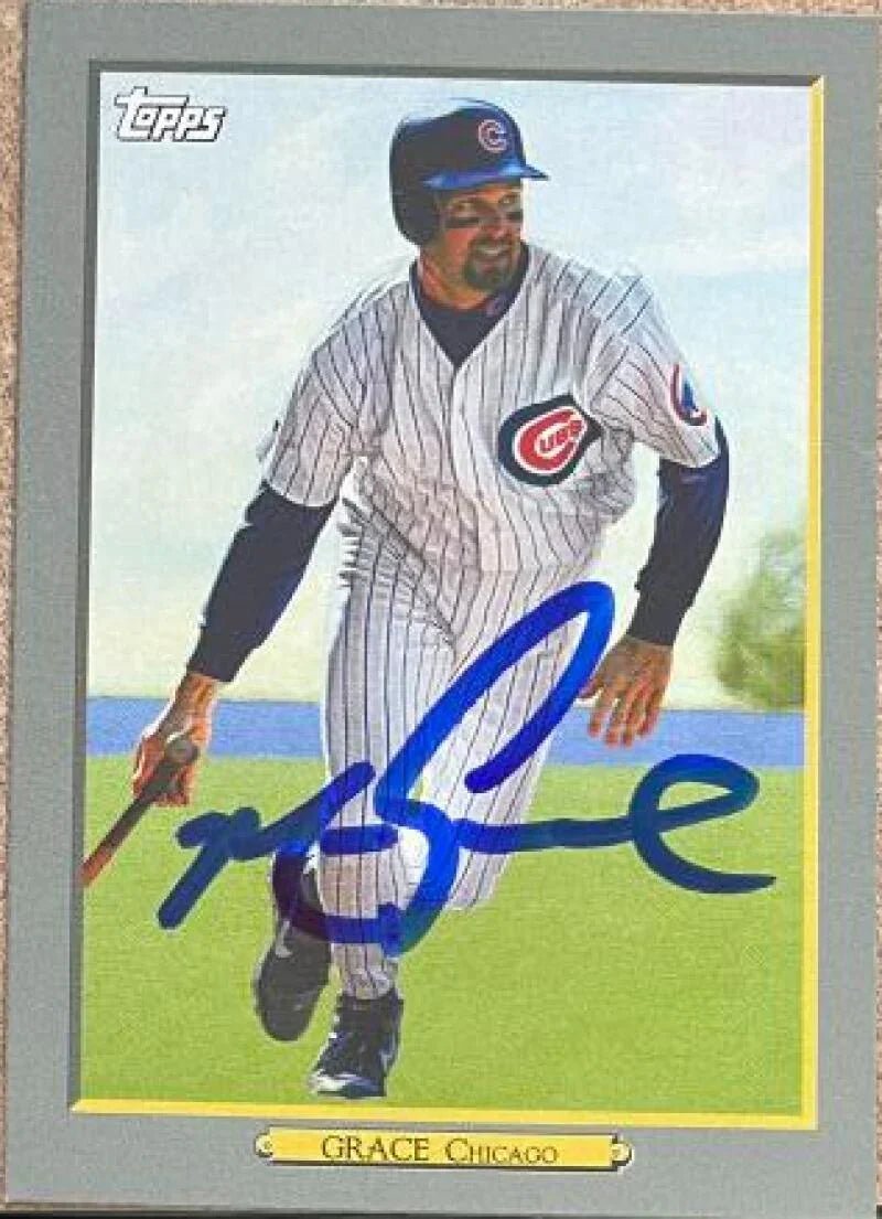 Mark Grace Signed 2020 Topps Update Turkey Red Baseball Card - Chicago Cubs #TR-36