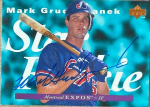 Mark Grudzielanek Signed 1995 Upper Deck Baseball Card - Montreal Expos #234 SR, RC