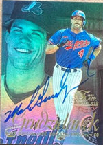 Mark Grudzielanek Signed 1997 Flair Showcase Baseball Card - Montreal Expos #147
