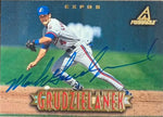 Mark Grudzielanek Signed 1997 New Pinnacle Baseball Card - Montreal Expos #104