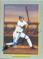 Mark Grudzielanek Signed 2006 Topps Turkey Red Baseball Card - Kansas City Royals #381