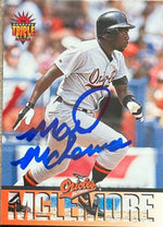 Mark McLemore Signed 1994 Triple Play Baseball Card - Baltimore Orioles
