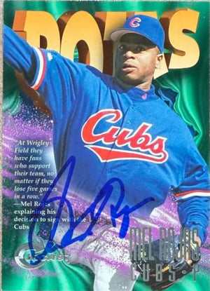 Mel Rojas Signed 1997 Circa Baseball Card - Chicago Cubs
