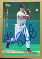 Mike Bordick Signed 1999 Topps Baseball Card - Baltimore Orioles