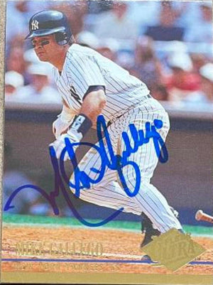 Mike Gallego Signed 1994 Fleer Ultra Baseball Card - New York Yankees - PastPros